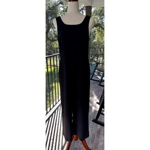 Frank and Oak Women's Gabardine Jumpsuit True Black Size Medium